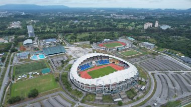 Kuching, Malezya - 11 Temmuz 2024: Kuching Devlet Stadyumu
