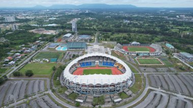 Kuching, Malezya - 11 Temmuz 2024: Kuching Devlet Stadyumu