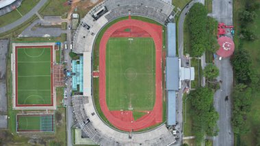 Kuching, Malezya - 11 Temmuz 2024: Kuching Devlet Stadyumu