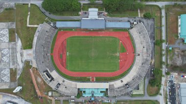 Kuching, Malezya - 11 Temmuz 2024: Kuching Devlet Stadyumu