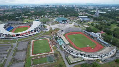 Kuching, Malezya - 11 Temmuz 2024: Kuching Devlet Stadyumu