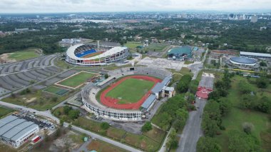 Kuching, Malezya - 11 Temmuz 2024: Kuching Devlet Stadyumu