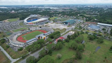 Kuching, Malezya - 11 Temmuz 2024: Kuching Devlet Stadyumu