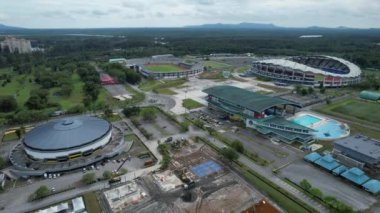 Kuching, Malezya - 11 Temmuz 2024: Kuching Devlet Stadyumu