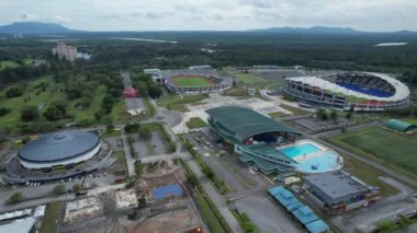 Kuching, Malezya - 11 Temmuz 2024: Kuching Devlet Stadyumu