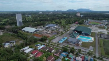 Kuching, Malezya - 11 Temmuz 2024: Kuching Devlet Stadyumu