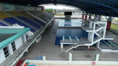 Kuching, Malezya - 11 Temmuz 2024: Kuching Devlet Stadyumu