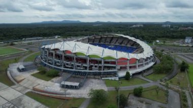 Kuching, Malezya - 11 Temmuz 2024: Kuching Devlet Stadyumu