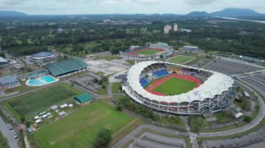 Kuching, Malezya - 11 Temmuz 2024: Kuching Devlet Stadyumu