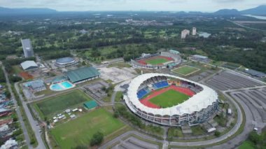 Kuching, Malezya - 11 Temmuz 2024: Kuching Devlet Stadyumu