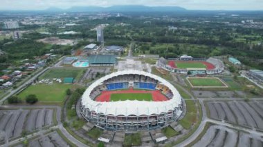 Kuching, Malezya - 11 Temmuz 2024: Kuching Devlet Stadyumu