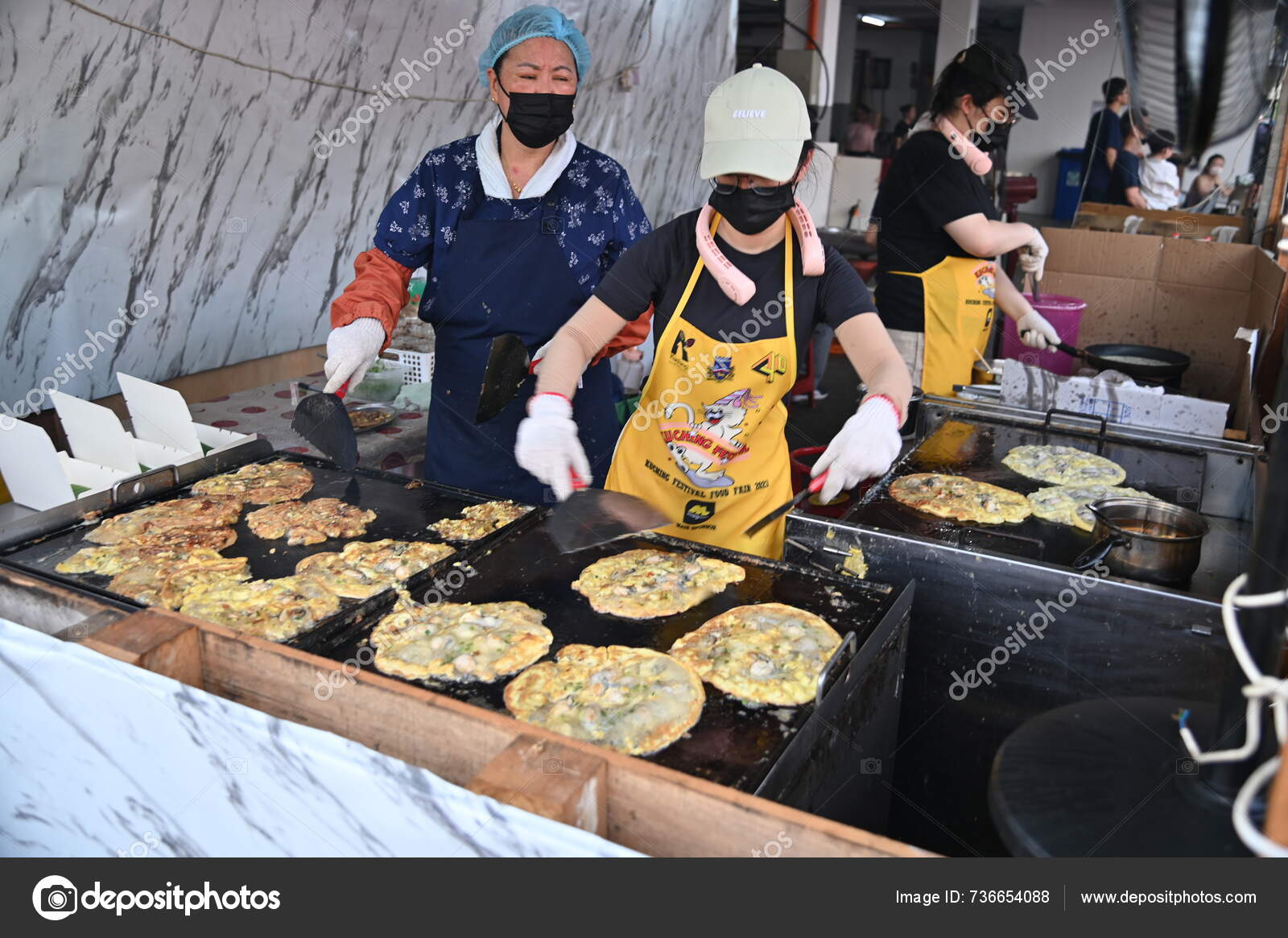 Kuching Malaysia August 2024 Kuching Festival Food Street Fair — Stock