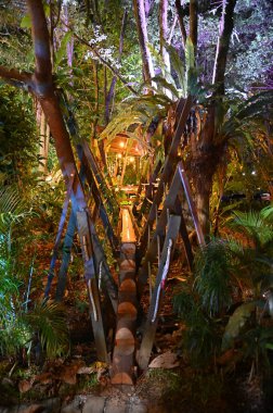 Kuching, Malezya - 3 Ağustos 2024: Yemek Festivali Sokak Fuarı