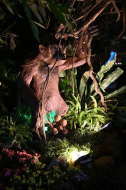 Kuching, Malezya - 3 Ağustos 2024: Yemek Festivali Sokak Fuarı