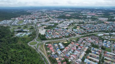 Bintulu, Malezya - 23 Kasım 2024: Bintulu 'nun Tanjung Batu Plajı