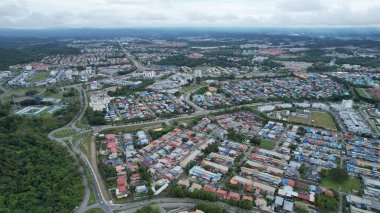 Bintulu, Malezya - 23 Kasım 2024: Bintulu 'nun Tanjung Batu Plajı