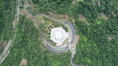 Bintulu, Malezya - 23 Kasım 2024: Bintulu 'nun Tanjung Batu Plajı