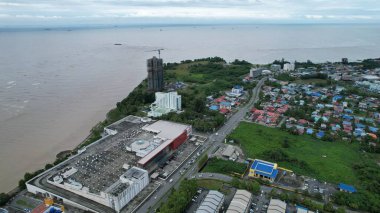 Bintulu, Malaysia - November 23, 2024: The Tanjung Batu Beach of Bintulu clipart