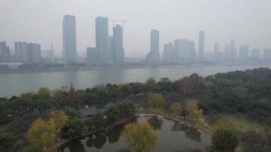 Changsha, Çin - 27 Aralık 2024: Turuncu Ada