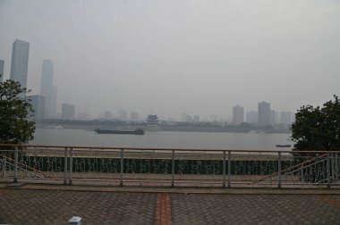 Changsha, Çin - 27 Aralık 2024: Turuncu Ada