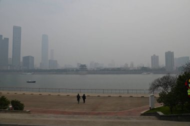 Changsha, Çin - 27 Aralık 2024: Turuncu Ada