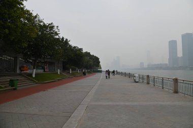 Changsha, Çin - 27 Aralık 2024: Turuncu Ada