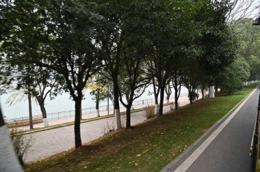 Changsha, Çin - 27 Aralık 2024: Turuncu Ada