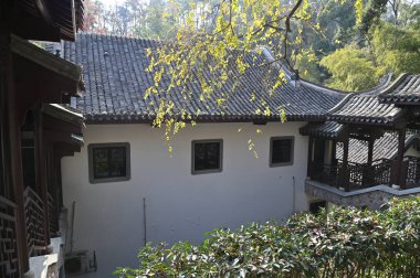 Changsha, Çin - 27 Aralık 2024: Yuelu Dağı ve Hunan Üniversitesi