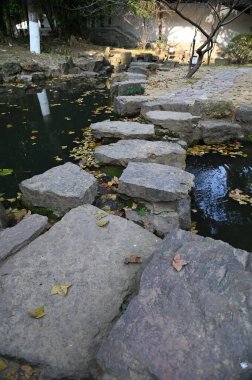 Changsha, Çin - 27 Aralık 2024: Yuelu Dağı ve Hunan Üniversitesi