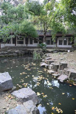 Changsha, Çin - 27 Aralık 2024: Yuelu Dağı ve Hunan Üniversitesi