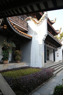 Changsha, Çin - 27 Aralık 2024: Yuelu Dağı ve Hunan Üniversitesi