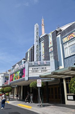 Singapur Şehri, Singapur - 1 Şubat 2025: Sentosa Adası 'ndaki Singapur Universal Stüdyoları