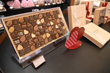 Singapur Şehri, Singapur - 1 Şubat 2025: Orchard, Bugis, Marina Körfezi ve Çin Mahallesi Alışveriş Bölgeleri