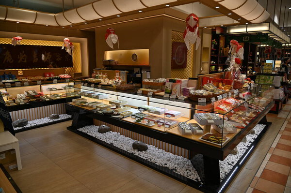 Singapore City, Singapore - February 1, 2025: The Shopping Didistricts of Orchard, Bugis, Marina Bay and Chinatown