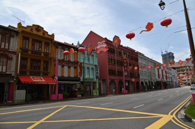 Marina Körfezi, Singapur - 31 Ocak 2025 Koyun yanındaki Bahçelerde Çiçek Fantezisi