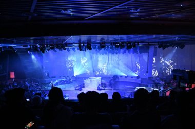 Marina Körfezi, Singapur - 27 Ocak 2025 Deniz Marşı Gemisi Gezisi