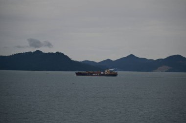 Marina Körfezi, Singapur - 27 Ocak 2025 Deniz Marşı Gemisi Gezisi