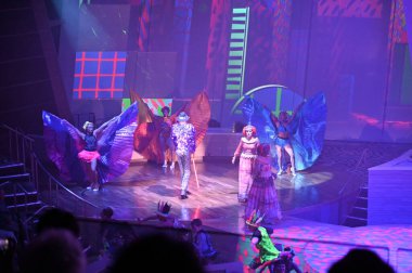 Marina Körfezi, Singapur - 27 Ocak 2025 Deniz Marşı Gemisi Gezisi