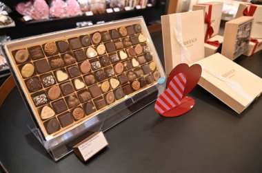 Singapur Şehri, Singapur - 1 Şubat 2025: Orchard, Bugis, Marina Körfezi ve Çin Mahallesi Alışveriş Bölgeleri