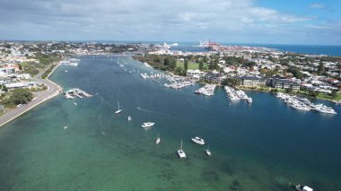 Fremantle, Avustralya 5 Haziran 2025: Fremantle the Port City of Perth Batı Avustralya