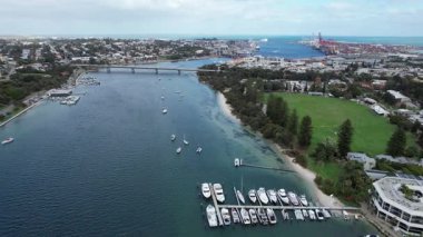 Fremantle, Avustralya 5 Haziran 2025: Fremantle the Port City of Perth Batı Avustralya