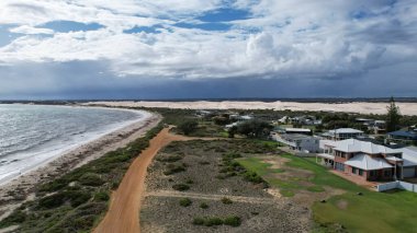Lancelin, Avustralya 2 Haziran 2025: Lancelin Batı Avustralya 'nın kum tepeleri ve plajları