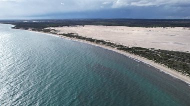 Lancelin, Avustralya 2 Haziran 2025: Lancelin Batı Avustralya 'nın kum tepeleri ve plajları