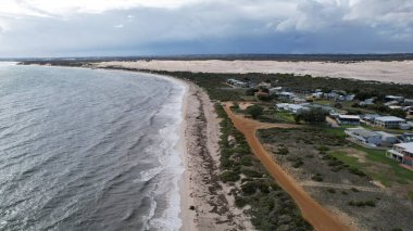 Lancelin, Avustralya 2 Haziran 2025: Lancelin Batı Avustralya 'nın kum tepeleri ve plajları