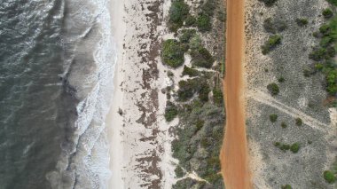 Lancelin, Avustralya 2 Haziran 2025: Lancelin Batı Avustralya 'nın kum tepeleri ve plajları