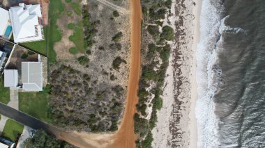 Lancelin, Avustralya 2 Haziran 2025: Lancelin Batı Avustralya 'nın kum tepeleri ve plajları