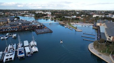 Mandurah, Avustralya 31 Mayıs 2025: Mandurah Sahil Marina Kasabası