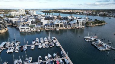 Mandurah, Avustralya 31 Mayıs 2025: Mandurah Sahil Marina Kasabası