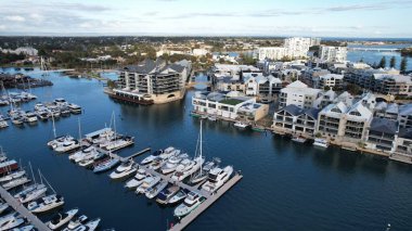 Mandurah, Avustralya 31 Mayıs 2025: Mandurah Sahil Marina Kasabası