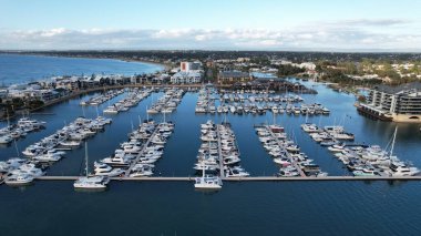 Mandurah, Avustralya 31 Mayıs 2025: Mandurah Sahil Marina Kasabası